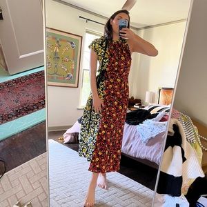 Proenza Schouler Floral Dress